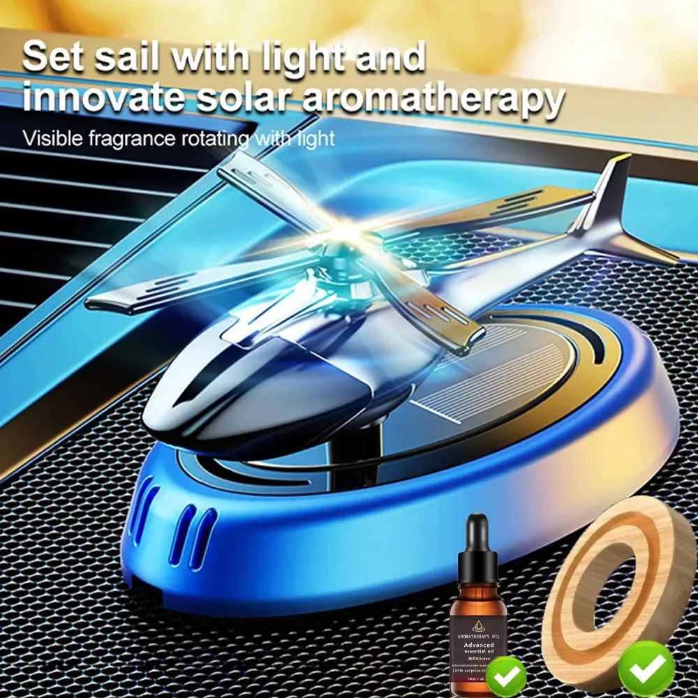 Aromatizante Solar Helicóptero Giratorio My Store