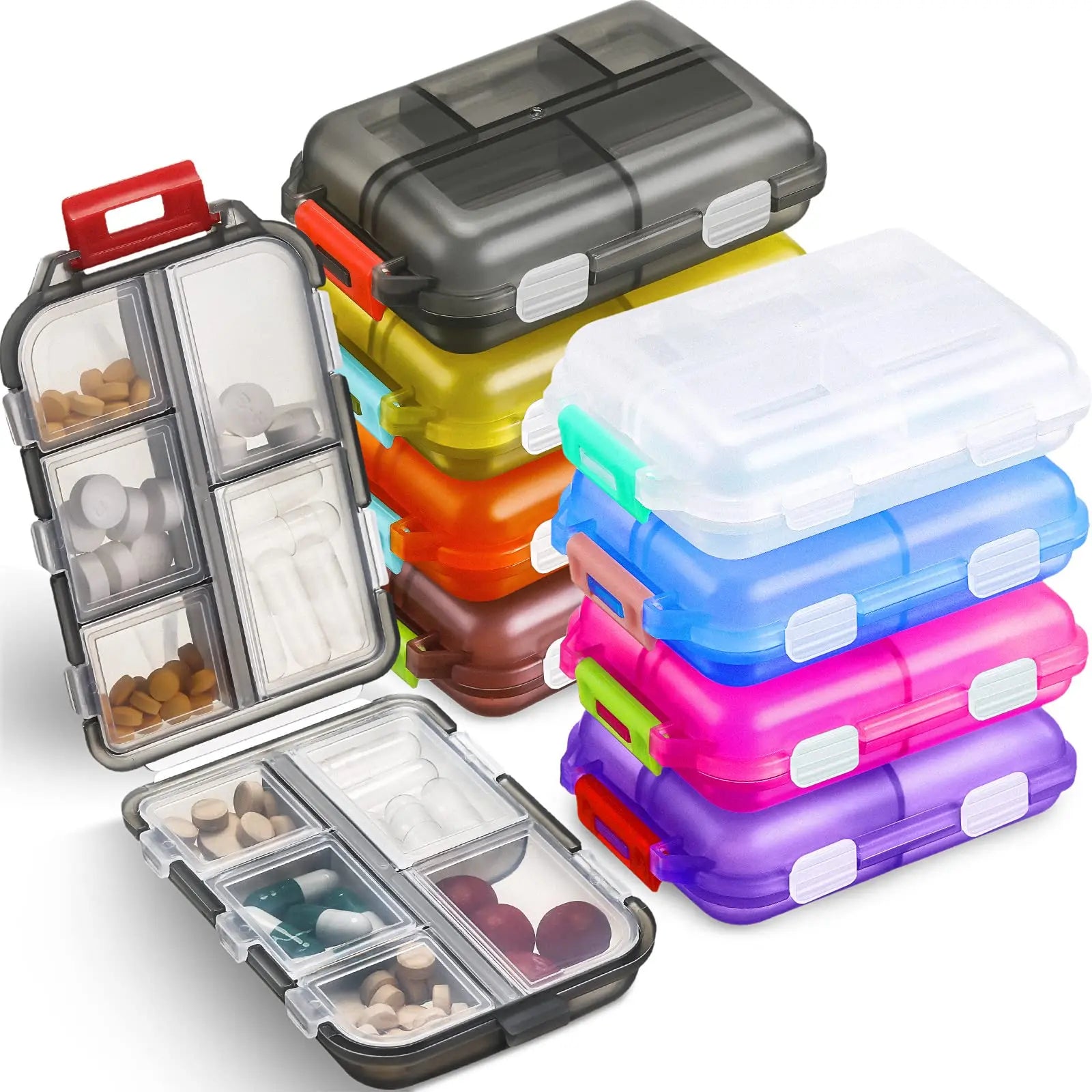 Organizador de Pastillas de Viaje